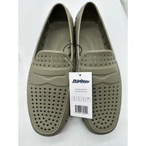 New! Mens Floafers Country Club 4 Mermaid Green/Gum Water Loafers. Size 11 D